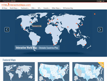 Tablet Screenshot of html5interactivemaps.com